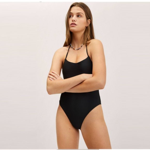 MNG black open-back swimsuit XL - Picture 3 of 10